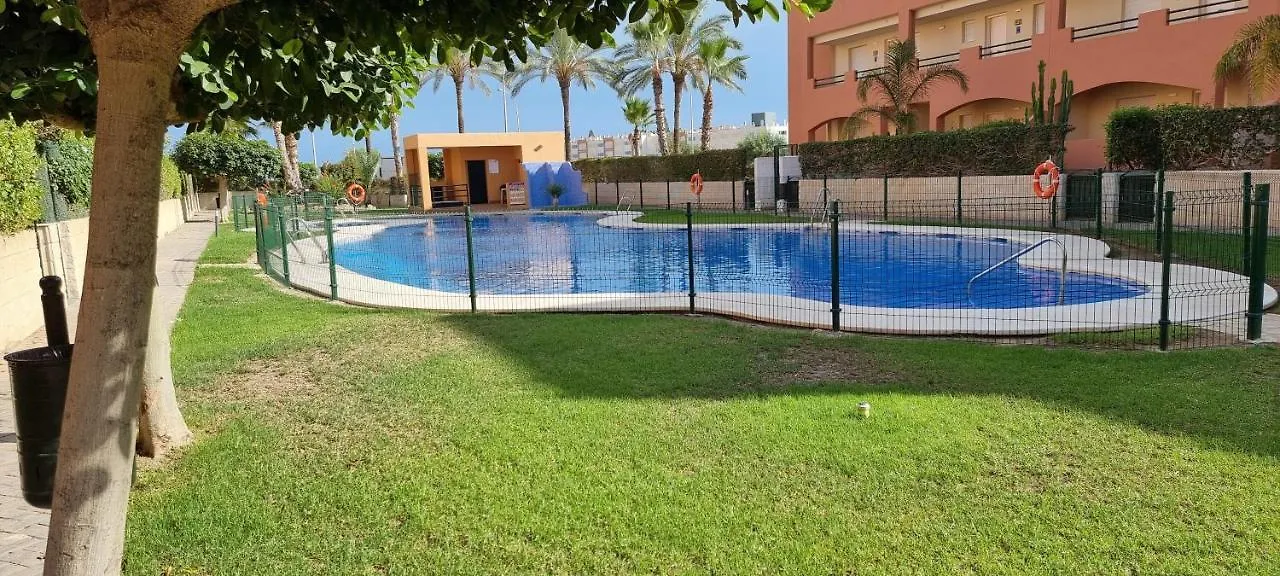 Lägenhet Homes Of Spain, Apartamentos Paraiso Vera Playa, Ed Tahiti, Atico F De 2 Dormitorios Con Piscina Privada En Solarium Y Barbacoa, Pie De Playa
