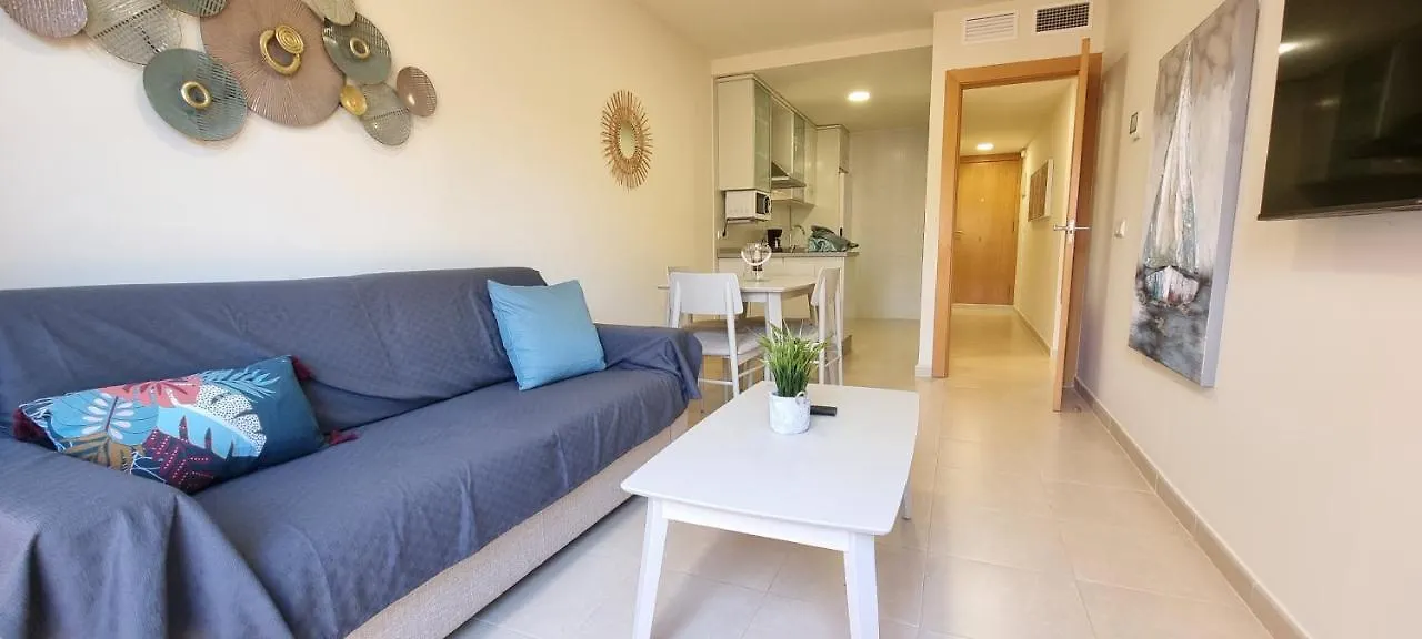 Lägenhet Homes Of Spain, Apartamentos Paraiso Vera Playa, Ed Tahiti, Atico F De 2 Dormitorios Con Piscina Privada En Solarium Y Barbacoa, Pie De Playa